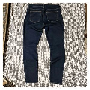 Gap dark blue skinny jeans
